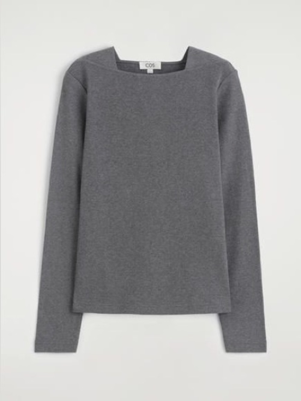 COS Women's Charcoal Gray Lightweight Turtleneck Sweater